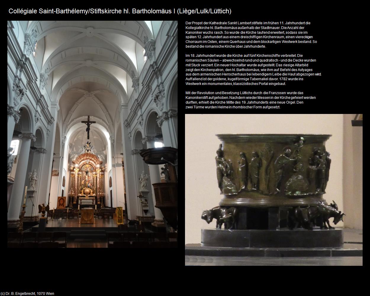 Stiftsk. hl. Bartholomäus I (Liege/Lulk/Lüttich) in Kulturatlas-BELGIEN