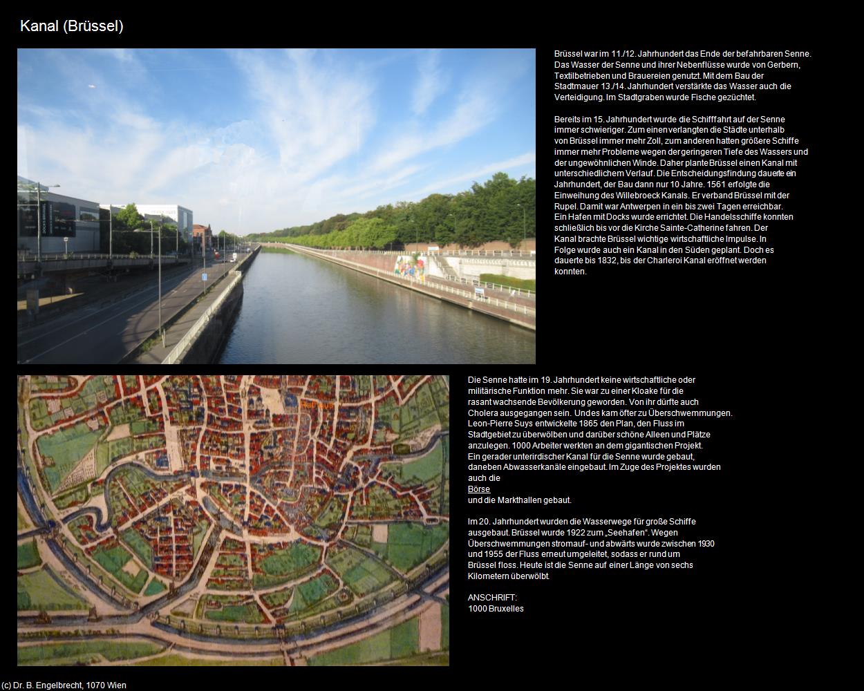 Kanal (Brüssel) in Kulturatlas-BELGIEN(c)B.Engelbrecht