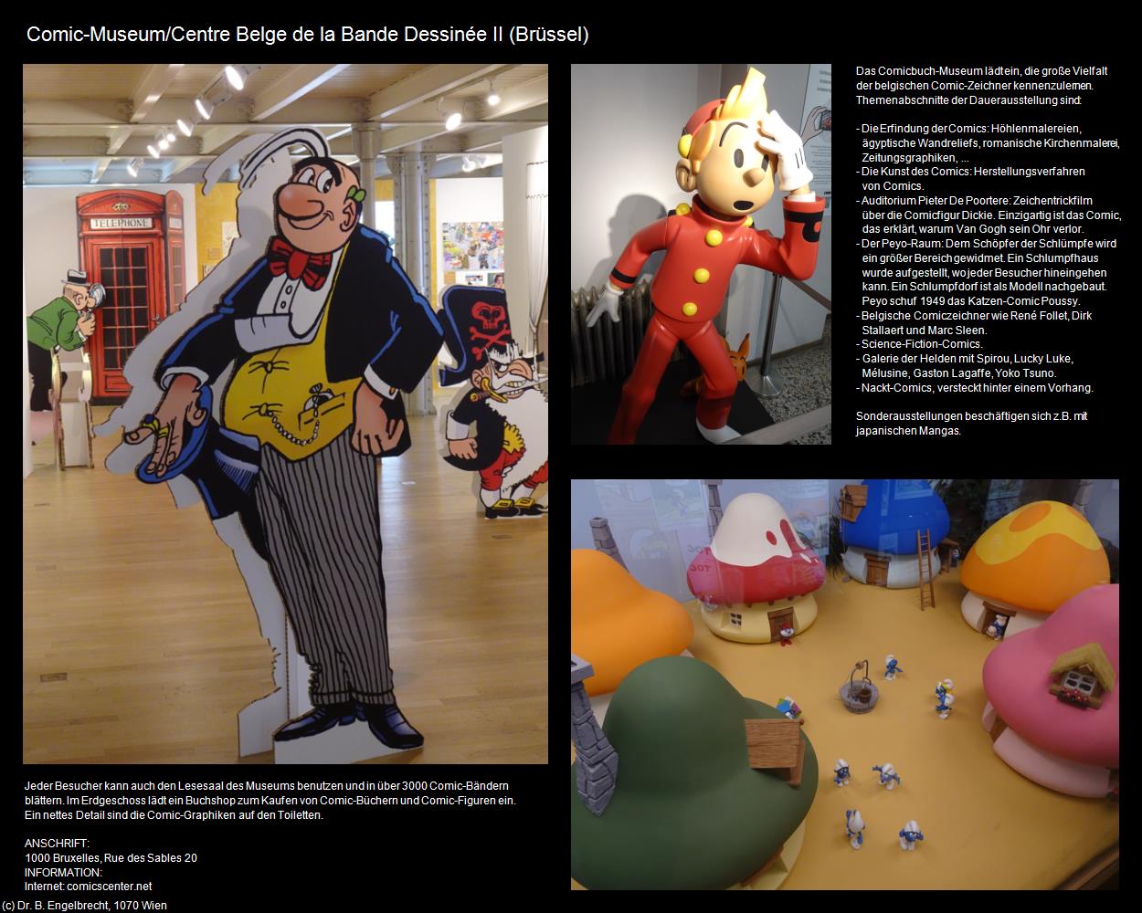 Comic-Museum II (Brüssel) in Kulturatlas-BELGIEN