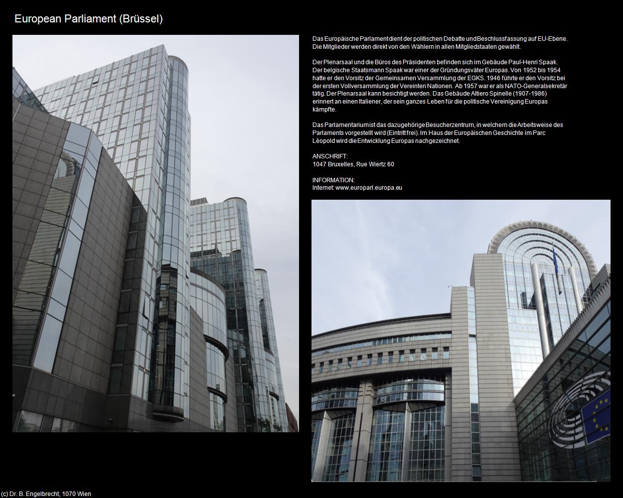 European Parliament (Brüssel) in Kulturatlas-BELGIEN