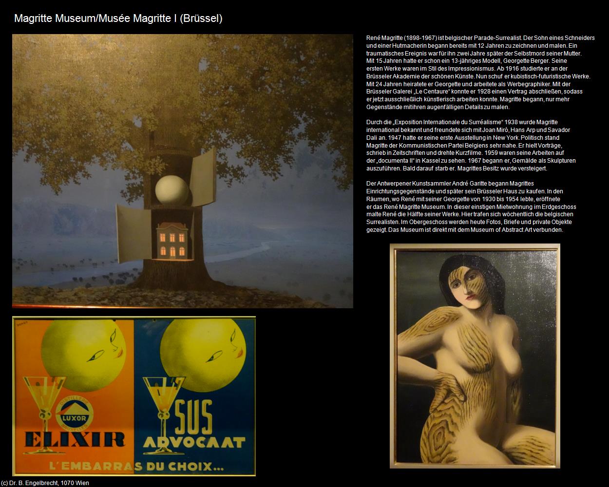 Magritte Museum I (Brüssel) in Kulturatlas-BELGIEN