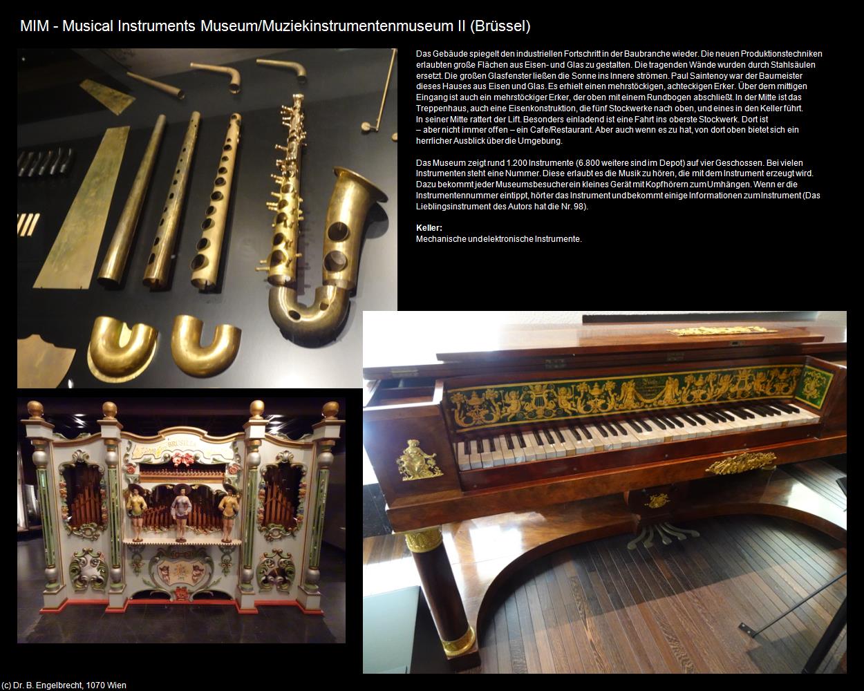 MIM - Musical Instruments Museum II (Brüssel) in Kulturatlas-BELGIEN