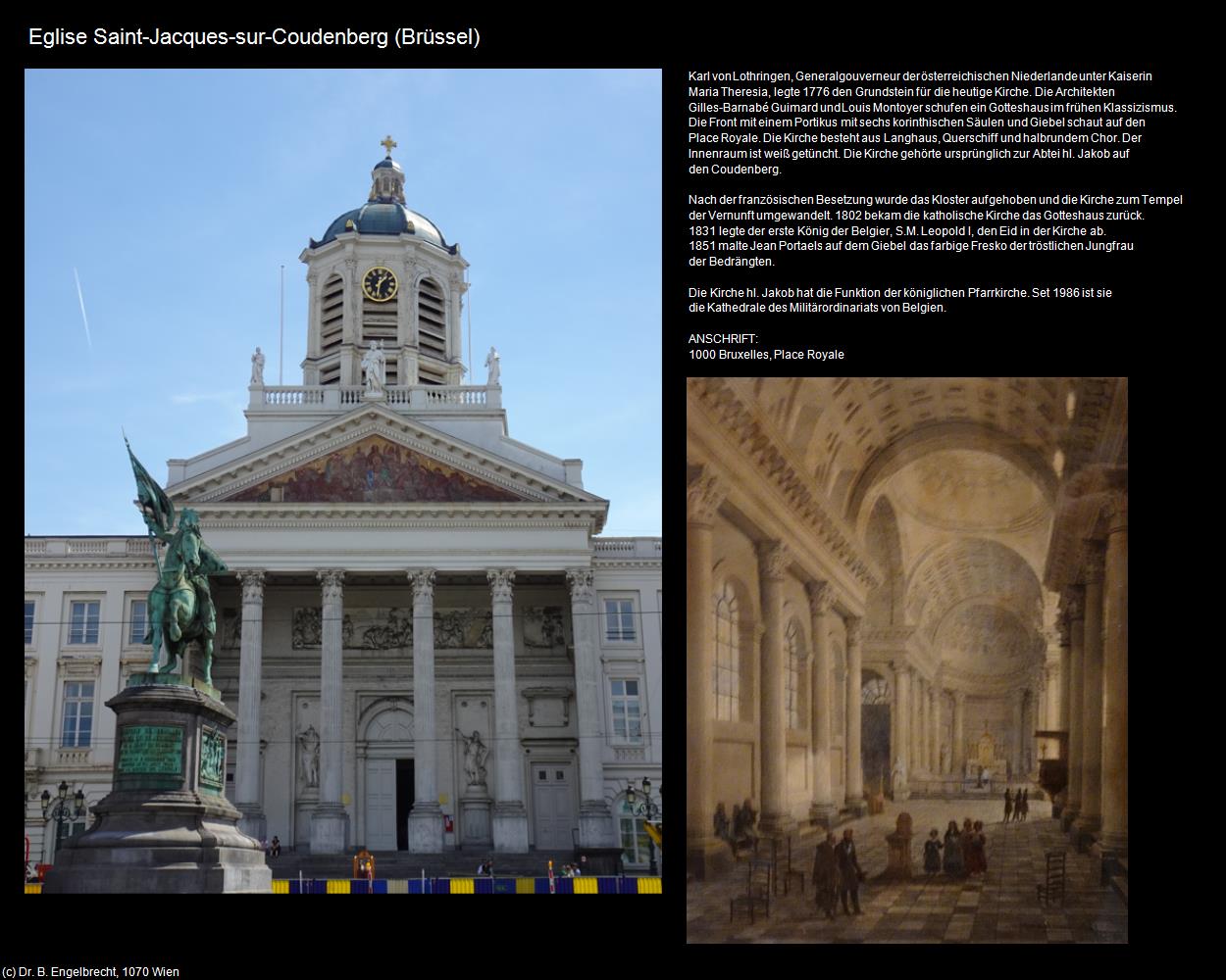 Eglise Saint-Jacques-sur-Coudenberg (Brüssel) in Kulturatlas-BELGIEN