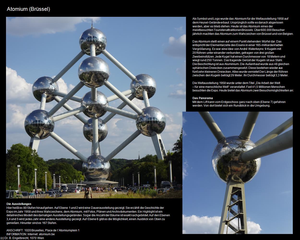 Atomium (Brüssel) in Kulturatlas-BELGIEN