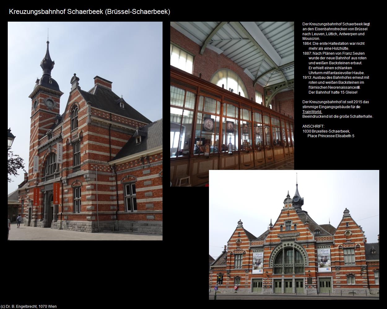 Kreuzungsbahnhof Schaerbeek (Schaerbeek) (Brüssel) in Kulturatlas-BELGIEN(c)B.Engelbrecht