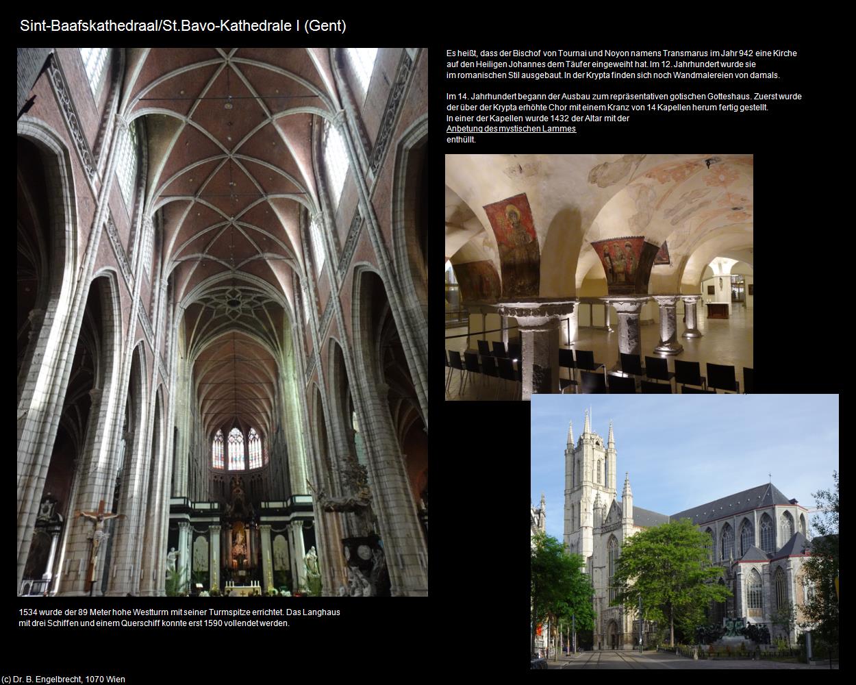 Sint-Baafskathedraal/St.Bavo-Kathedrale I (Gent) in Kulturatlas-BELGIEN(c)B.Engelbrecht