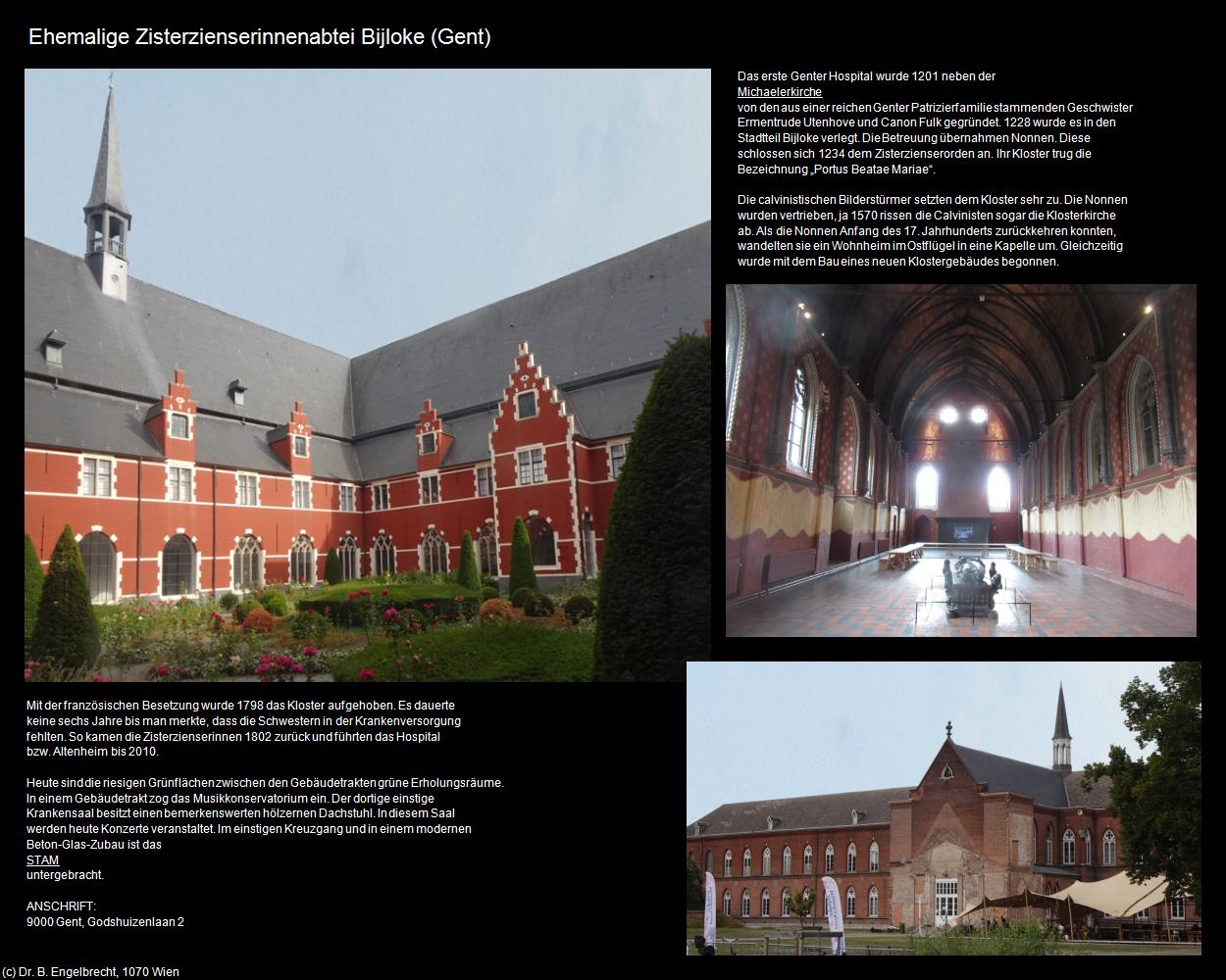 Zisterzienserinnenkloster Bijloke (Gent) in Kulturatlas-BELGIEN(c)B.Engelbrecht