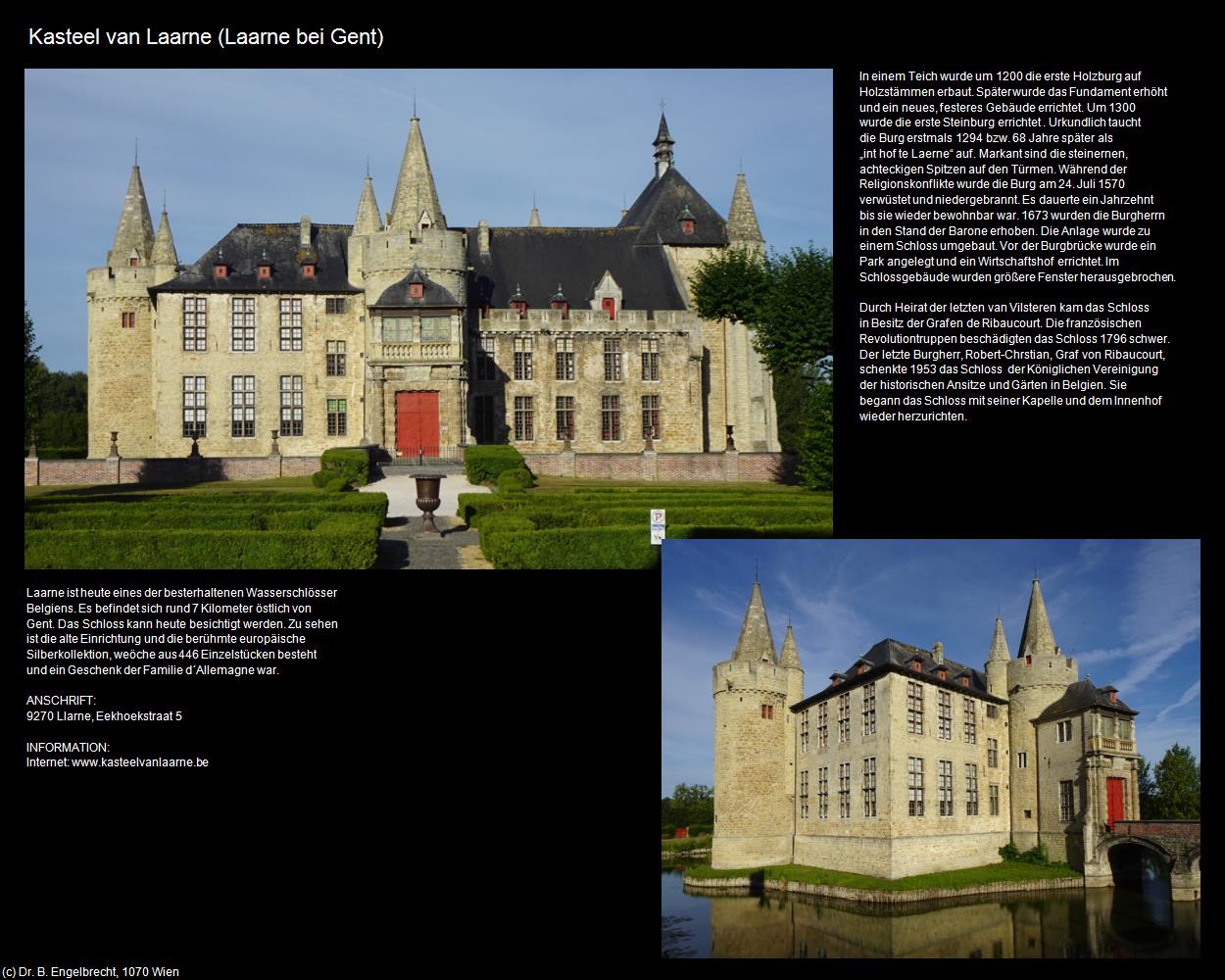 Kasteel van Laarne (Laarne bei Gent) in Kulturatlas-BELGIEN