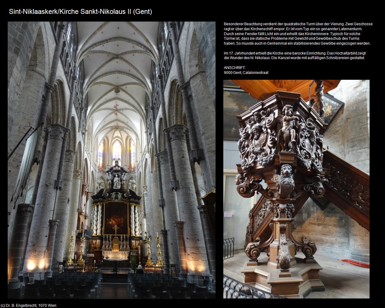 Sint-Niklaaskerk/Kirche Sankt-Nikolaus II (Gent) in Kulturatlas-BELGIEN