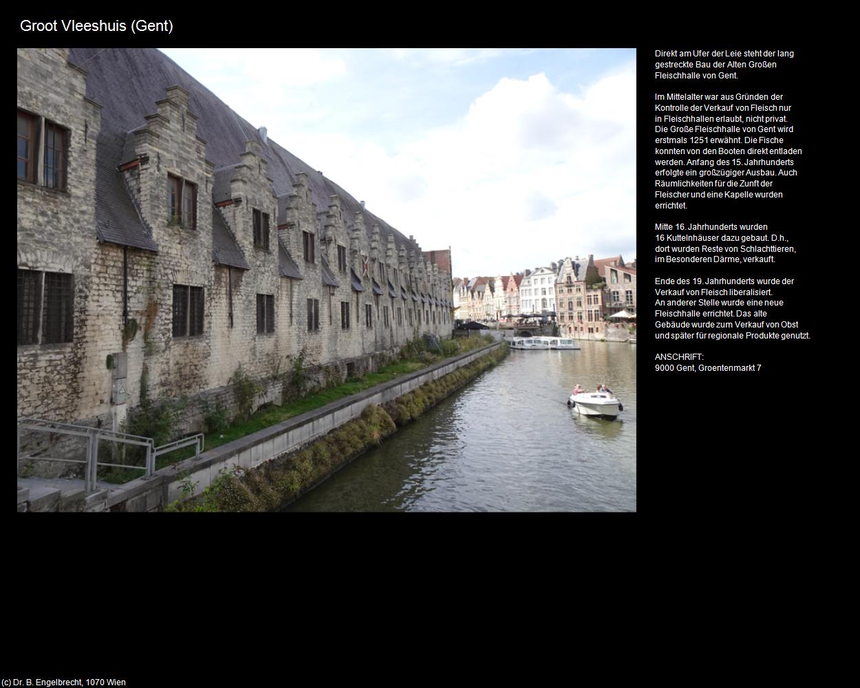 Groot Vleeshuis (Gent) in Kulturatlas-BELGIEN