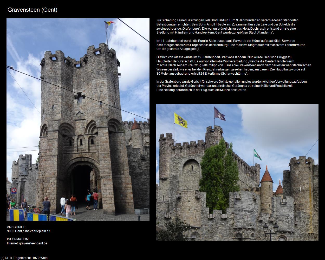 Gravensteen (Gent) in Kulturatlas-BELGIEN