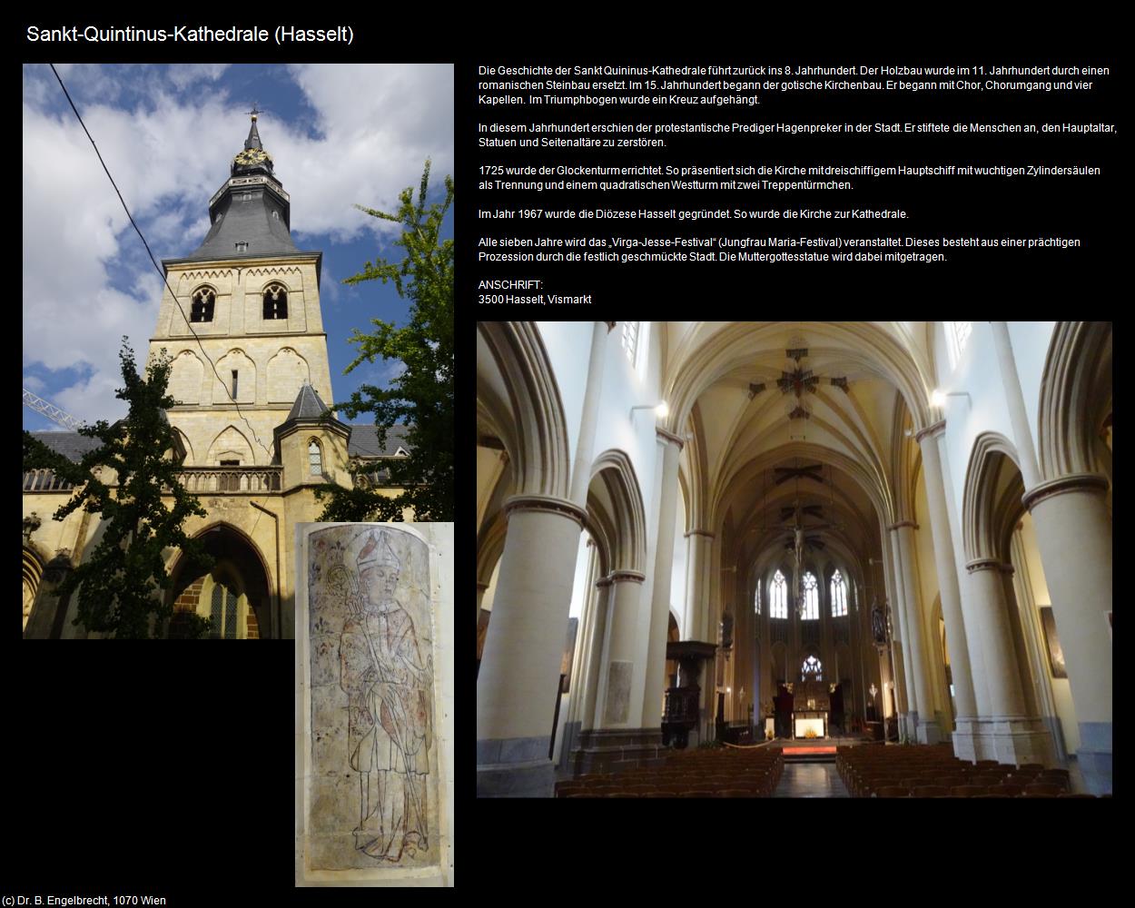 Sankt-Quintinus-Kathedrale (Hasselt) in Kulturatlas-BELGIEN