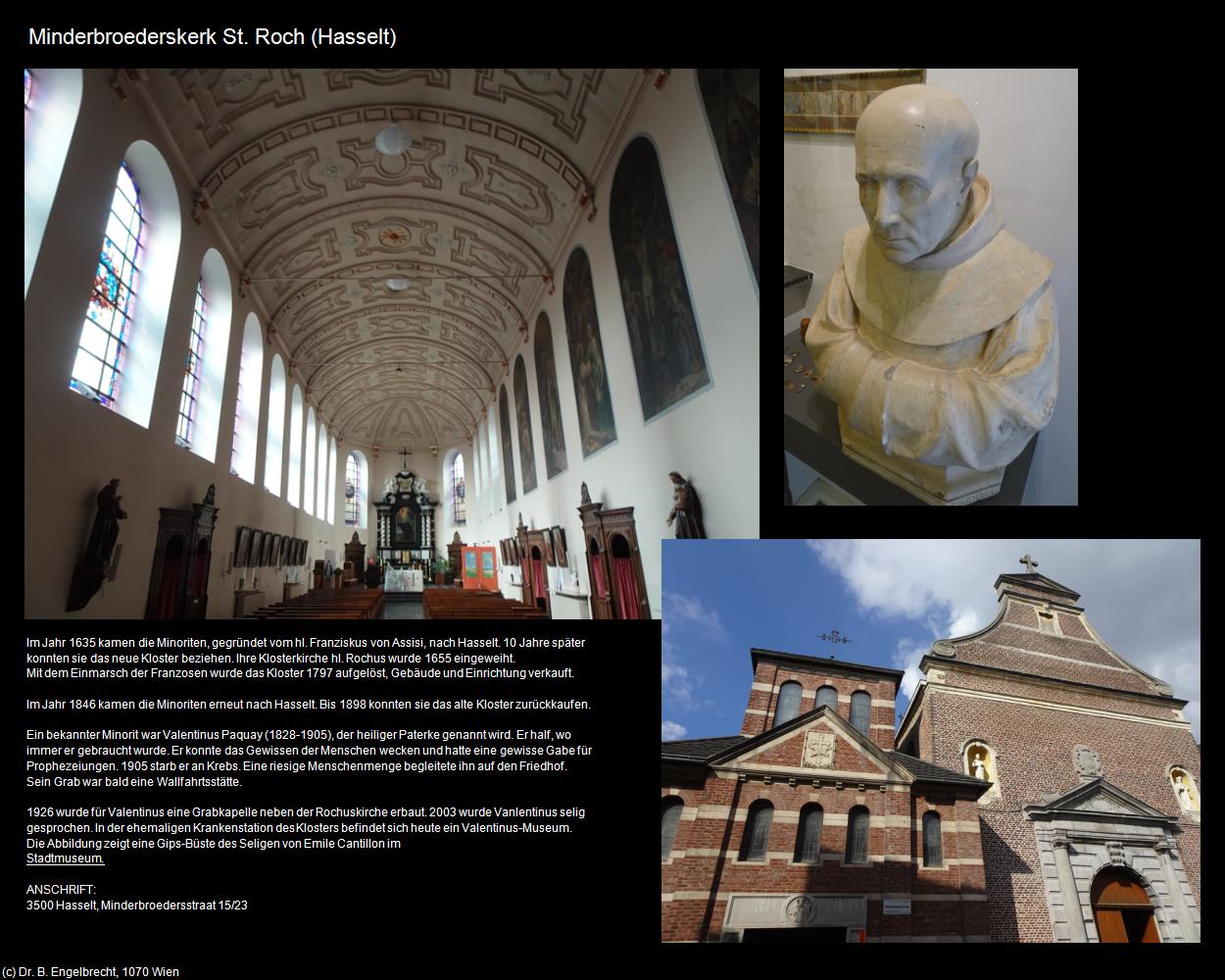 Minderbroederskerk St. Roch (Hasselt) in Kulturatlas-BELGIEN(c)B.Engelbrecht