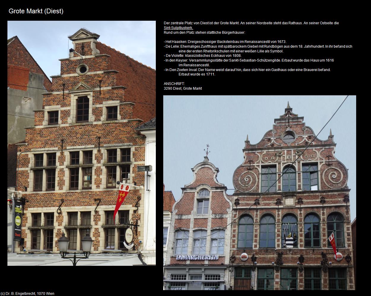 Grote Markt (Diest) in Kulturatlas-BELGIEN(c)B.Engelbrecht