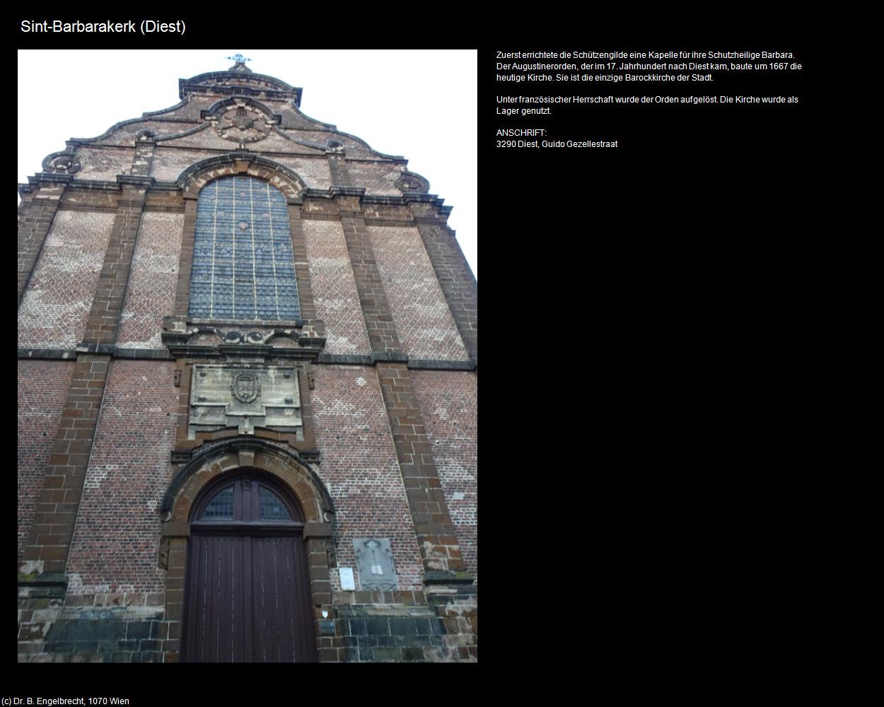 Sint-Barbarakerk (Diest) in Kulturatlas-BELGIEN