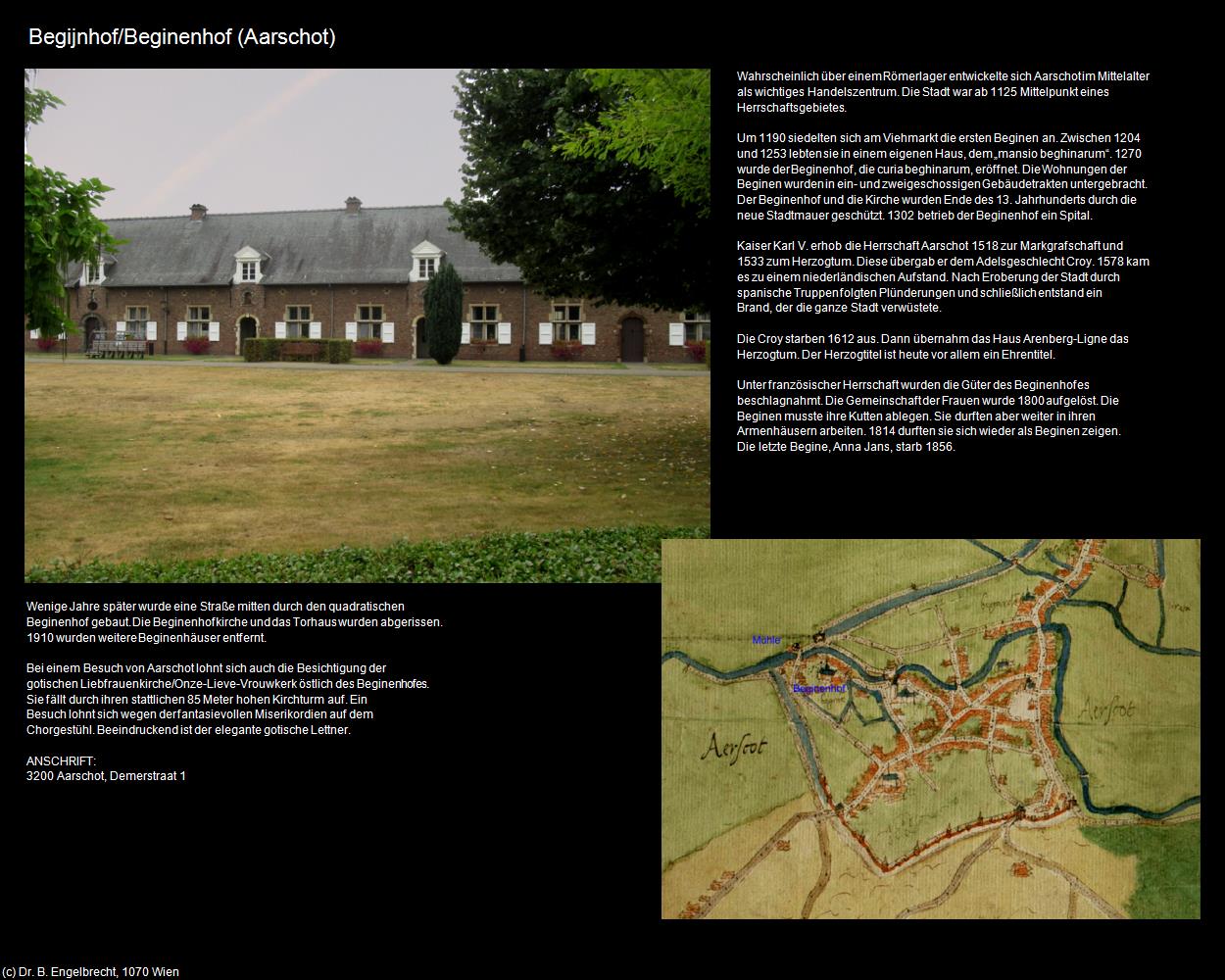 Begijnhof/Beginenhof (Aarschot) in Kulturatlas-BELGIEN