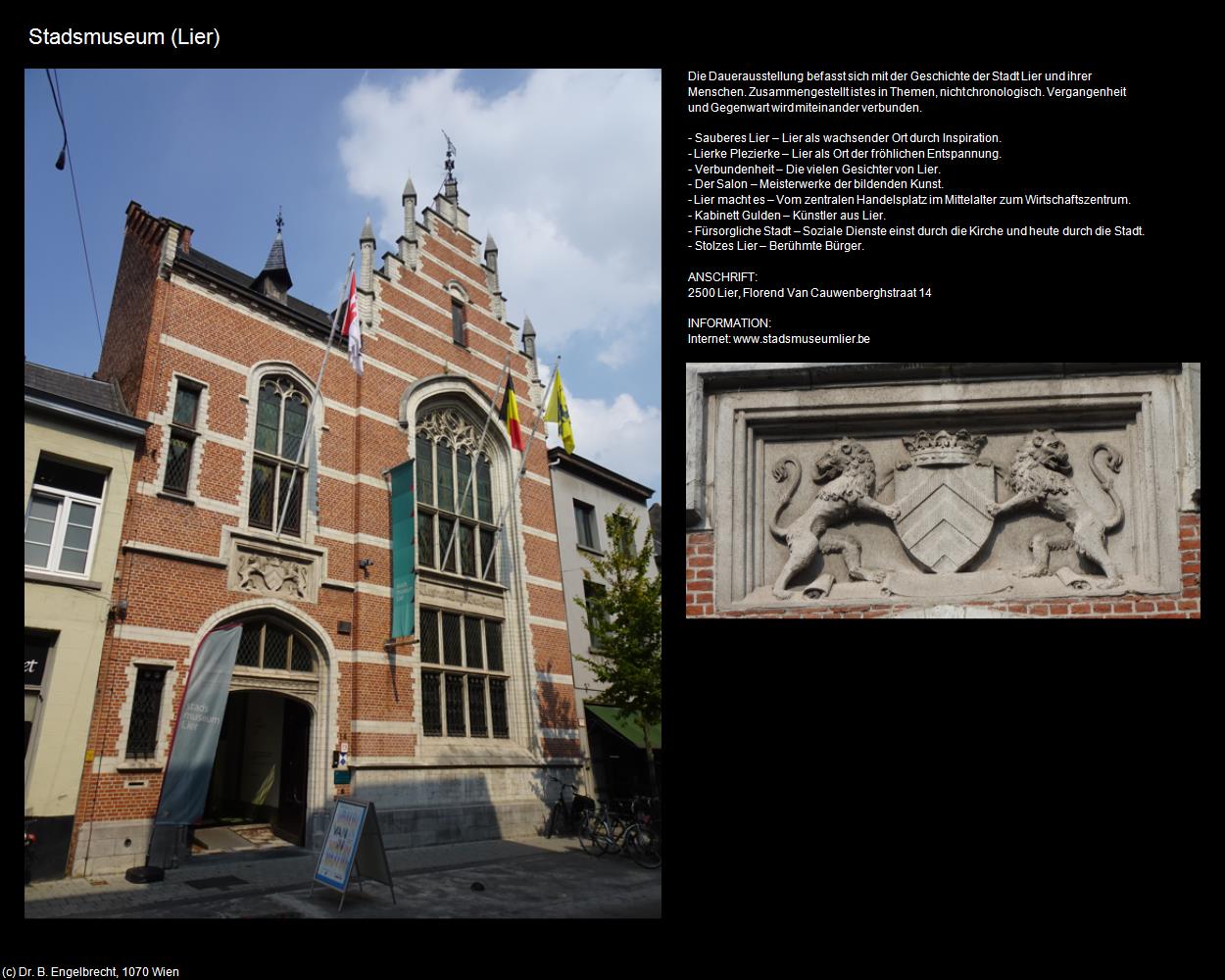 Stadsmuseum (Lier/Lierre) in Kulturatlas-BELGIEN