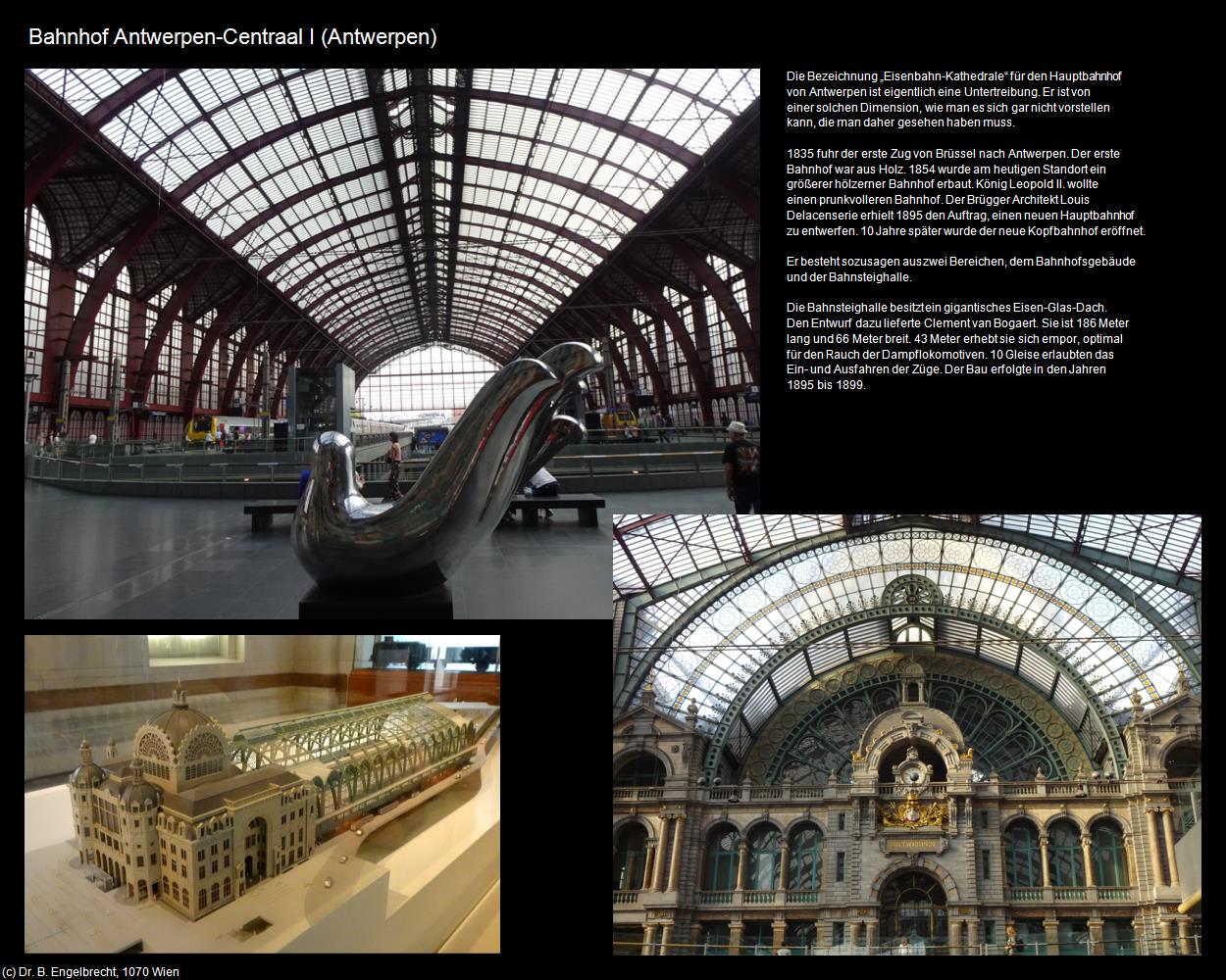 Bahnhof Antwerpen-Centraal I (Antwerpen) in Kulturatlas-BELGIEN