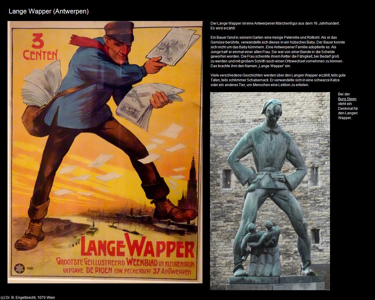 Lange Wapper (Antwerpen) in Kulturatlas-BELGIEN(c)B.Engelbrecht