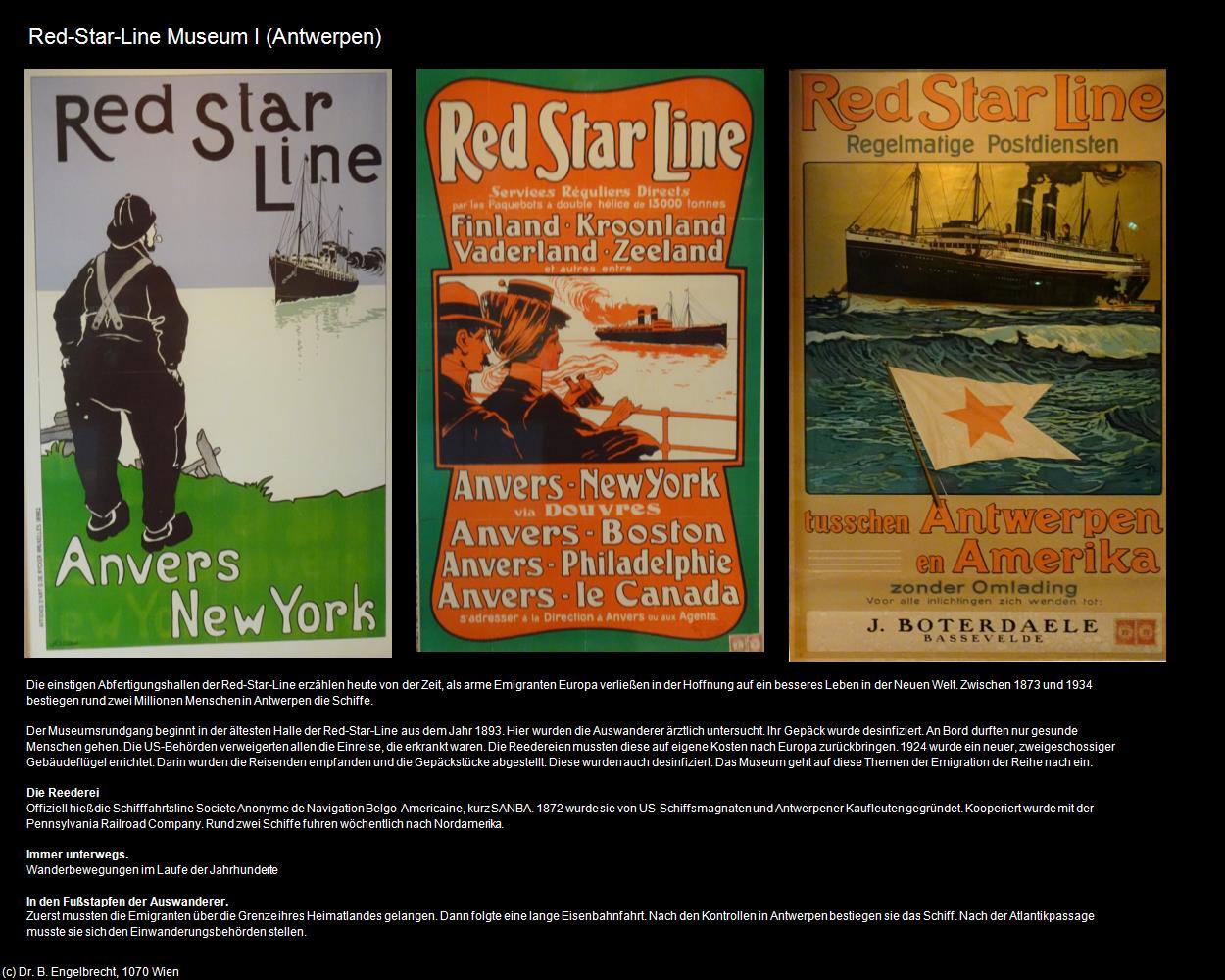 Red-Star-Line Museum I (Antwerpen) in Kulturatlas-BELGIEN