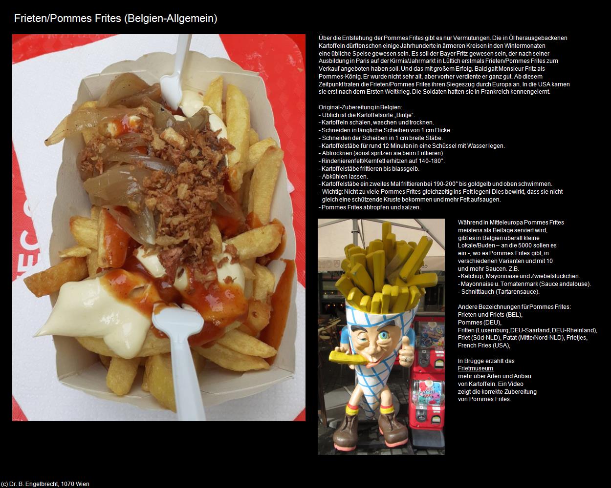 Frieten/Pommes frites  (Allgemein) in Kulturatlas-BELGIEN(c)B.Engelbrecht