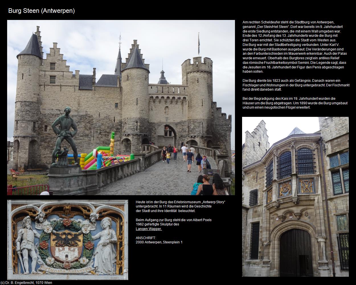 Burg Steen (Antwerpen) in Kulturatlas-BELGIEN(c)B.Engelbrecht