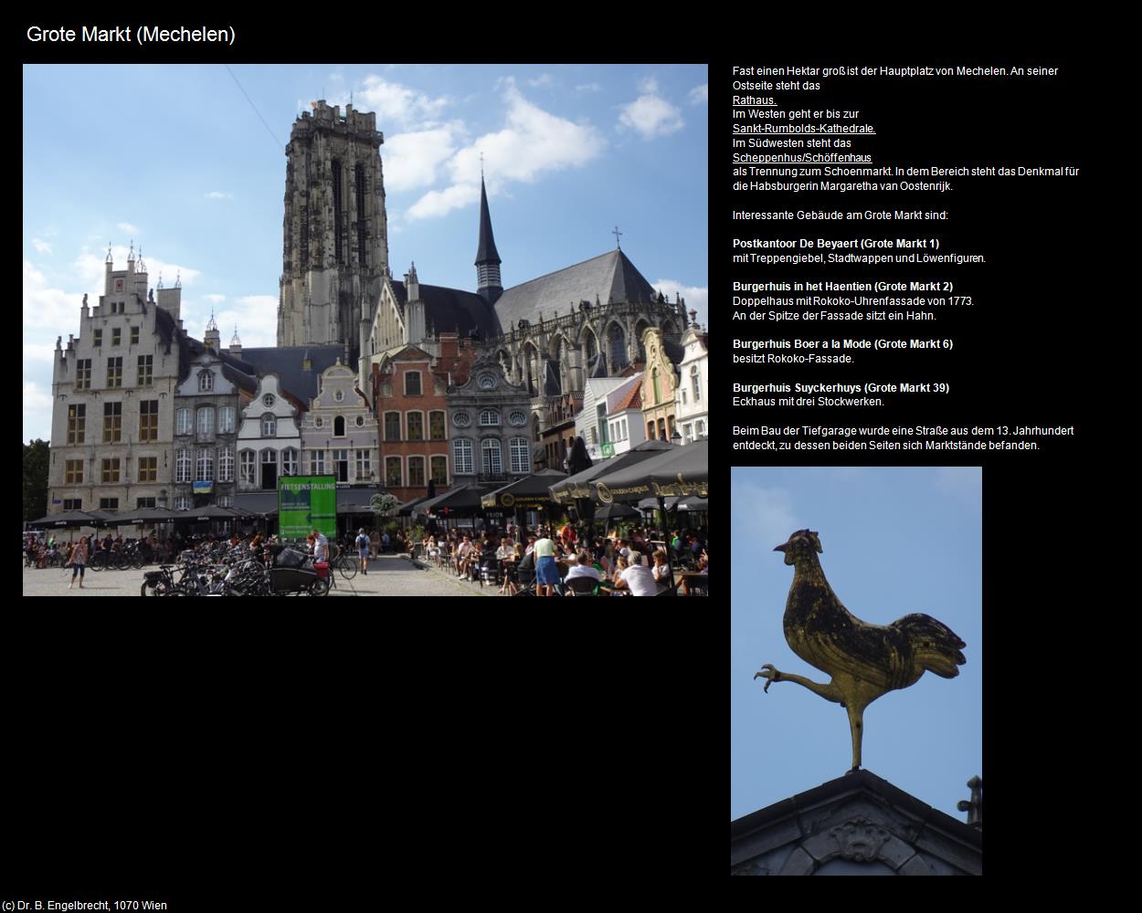 Grote Markt (Mechelen) in Kulturatlas-BELGIEN(c)B.Engelbrecht