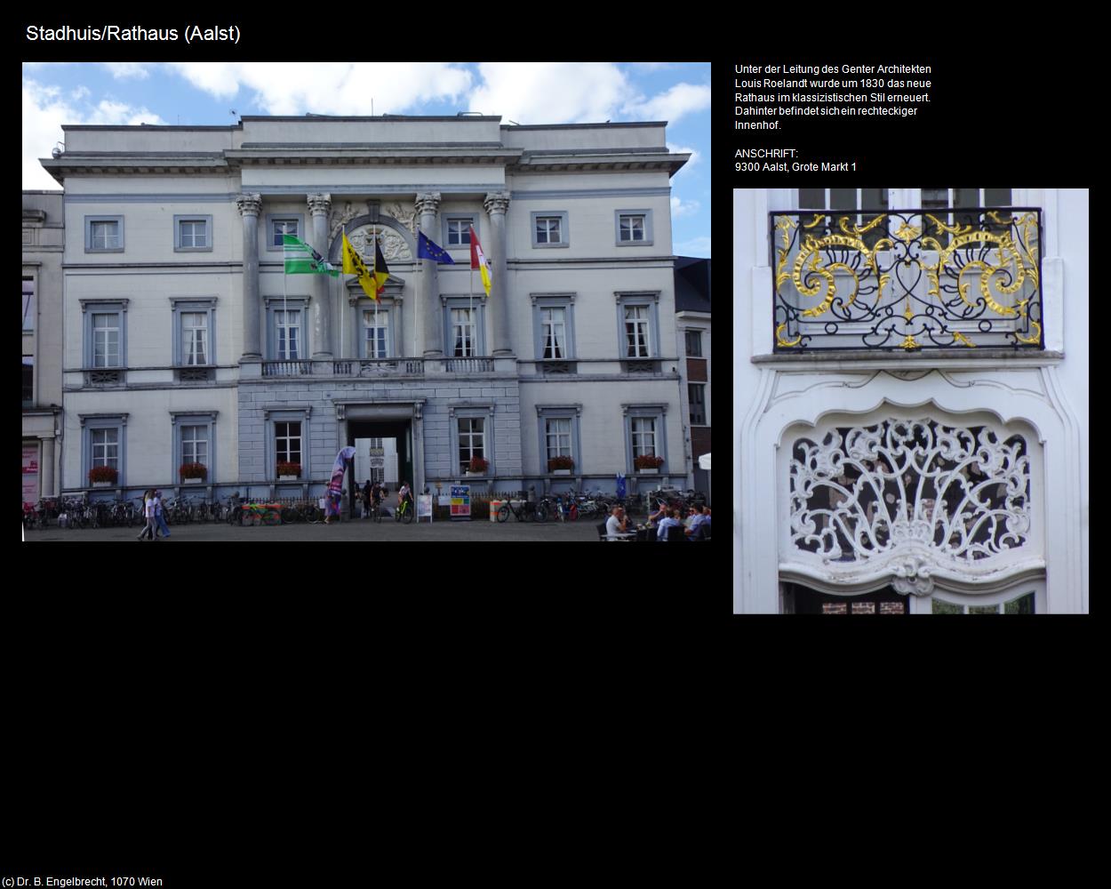 Stadhuis/Rathaus (Aalst) in Kulturatlas-BELGIEN