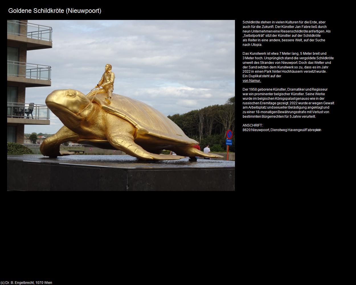 Goldene Schildkröte (Nieuwpoort ) in Kulturatlas-BELGIEN(c)B.Engelbrecht