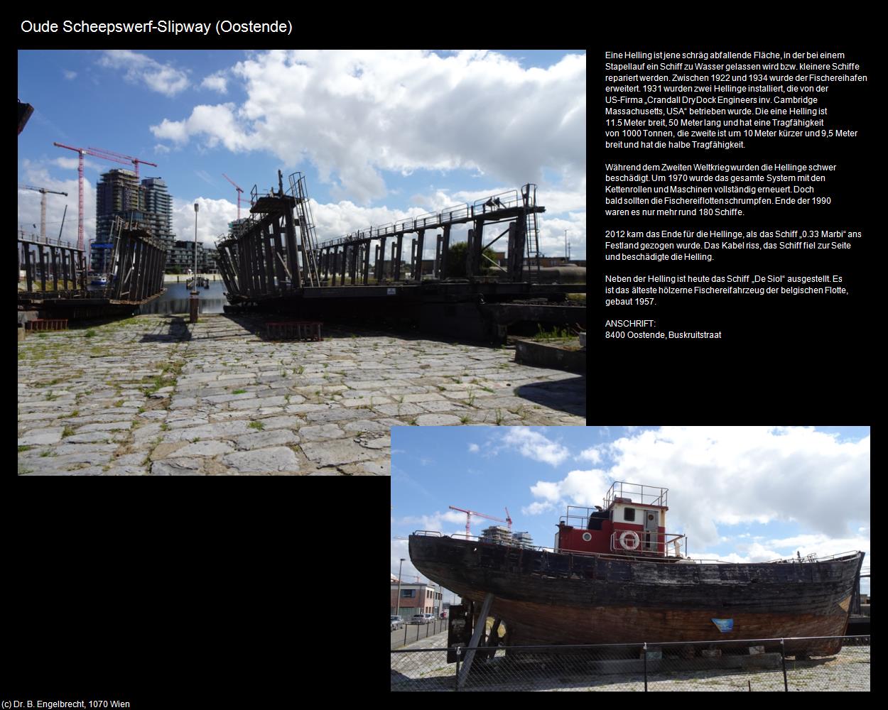 Oude Scheepswerf-Slipway (Oostende) (Oostende) in Kulturatlas-BELGIEN