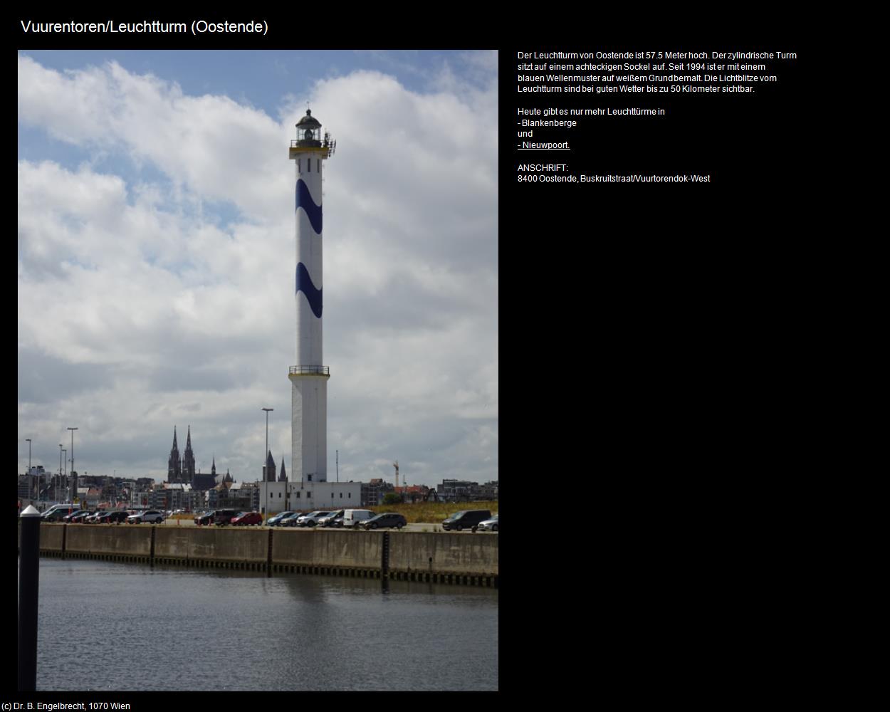 Vuurentoren/Leuchtturm (Oostende) in Kulturatlas-BELGIEN(c)B.Engelbrecht