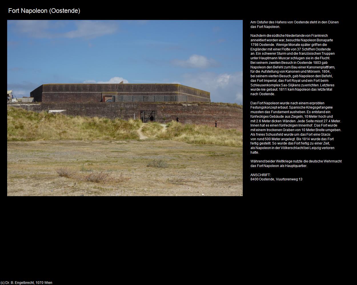 Fort Napoleon (Oostende) in Kulturatlas-BELGIEN