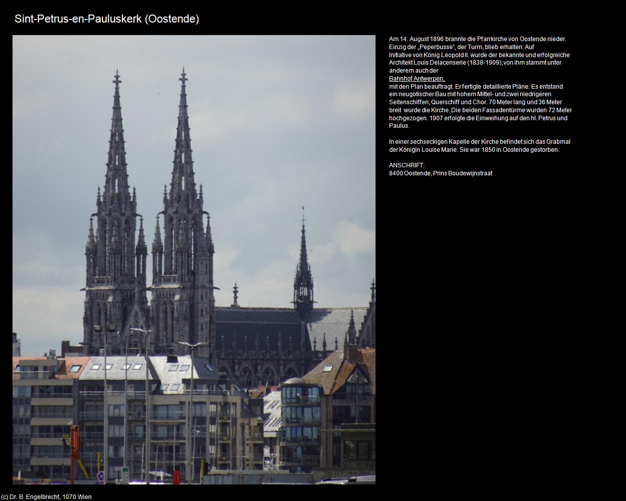 Sint-Petrus-en-Pauluskerk (Oostende) in Kulturatlas-BELGIEN(c)B.Engelbrecht