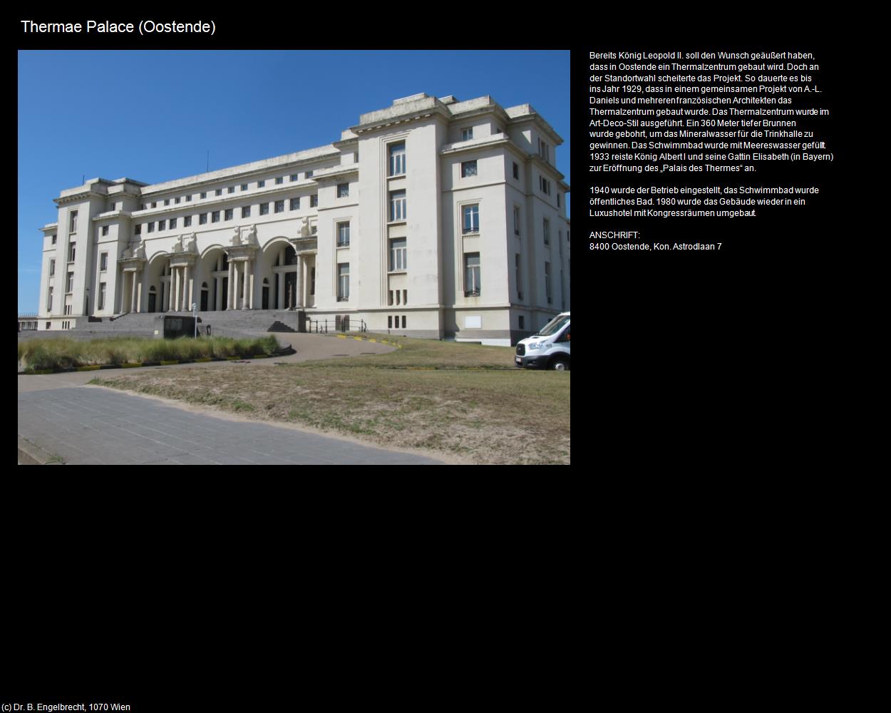 Thermae Palace (Oostende) in Kulturatlas-BELGIEN