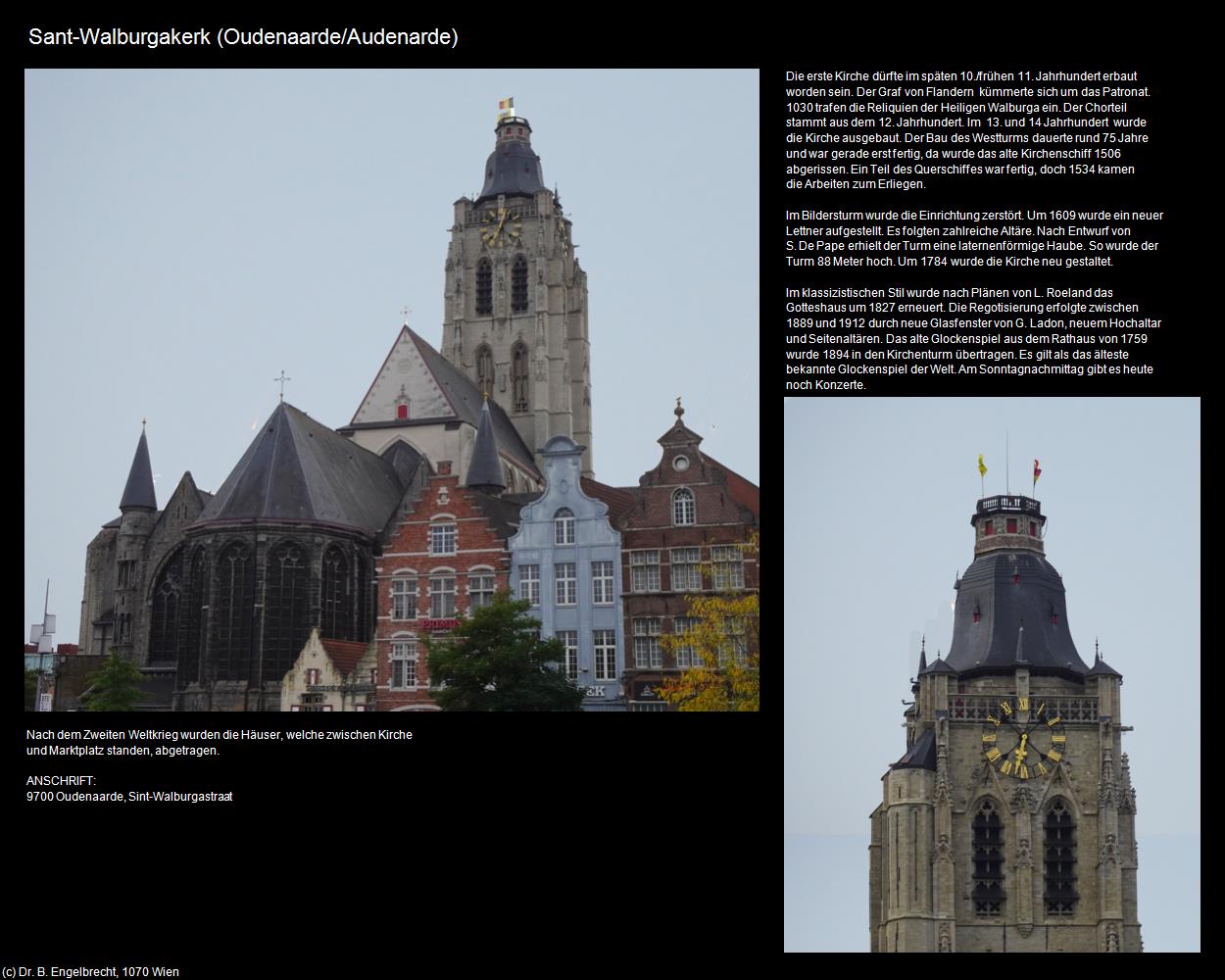 Sant-Walburgakerk (Oudenaarde/Audenarde) in Kulturatlas-BELGIEN