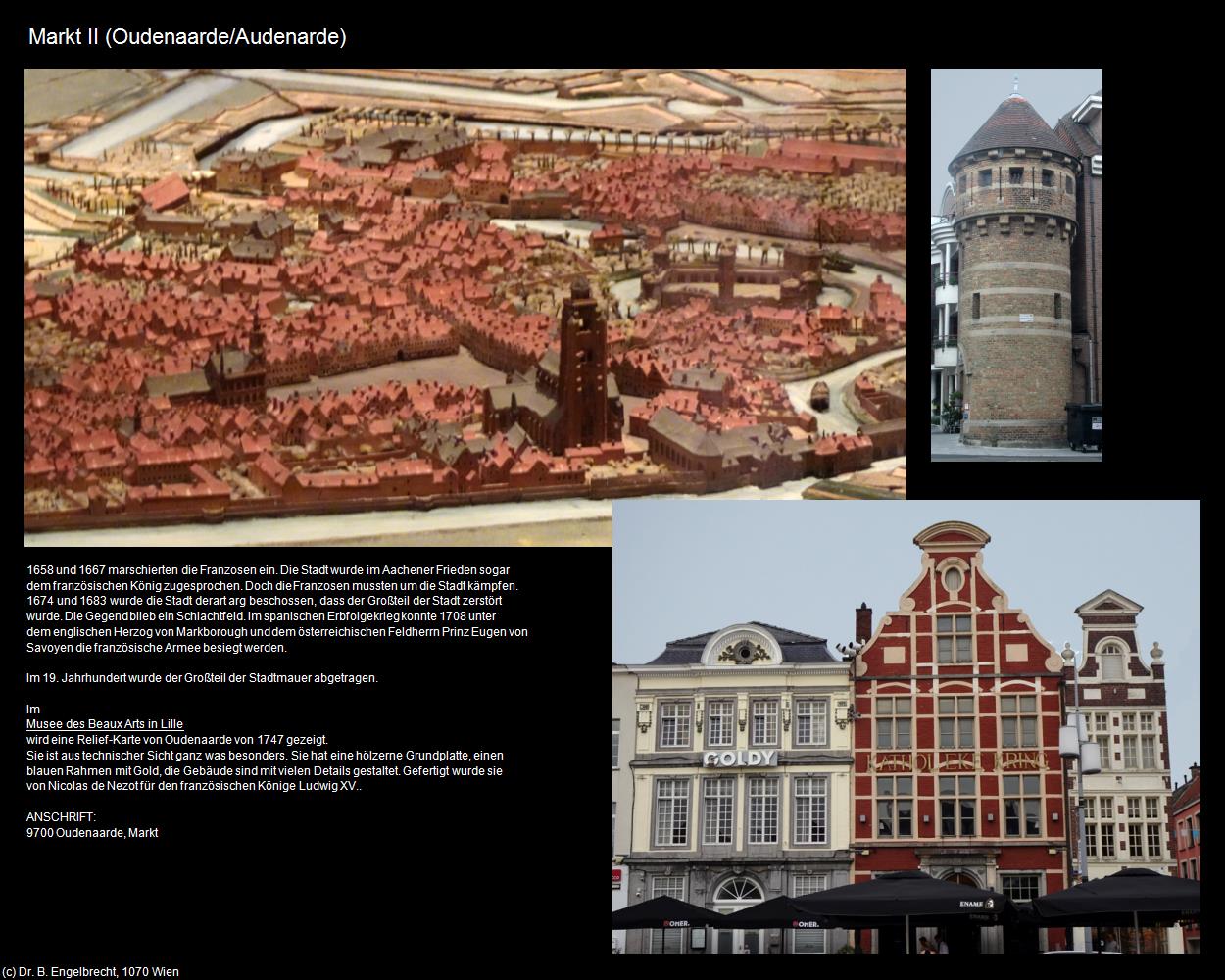 Markt II (Oudenaarde/Audenarde) in Kulturatlas-BELGIEN(c)B.Engelbrecht