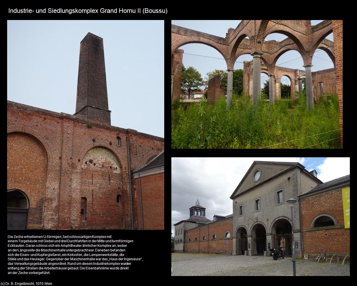 Industrie- und Siedlungskomplex Grand Hornu II (Boussu) in Kulturatlas-BELGIEN