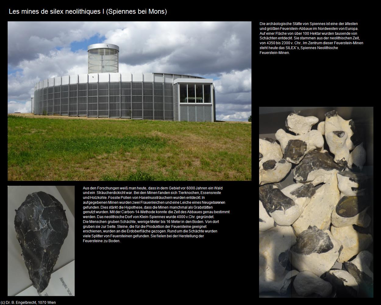 Les mines de silex neolithiques I (Spiennes) (Mons/Bergen) in Kulturatlas-BELGIEN