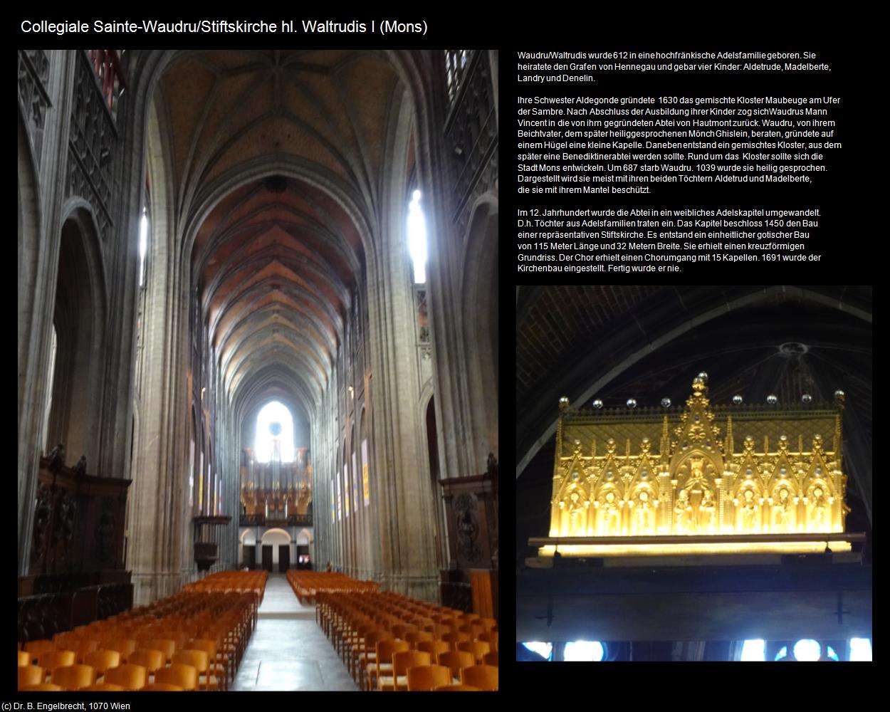 Stiftskirche hl. Waltrudis I (Mons/Bergen) in Kulturatlas-BELGIEN