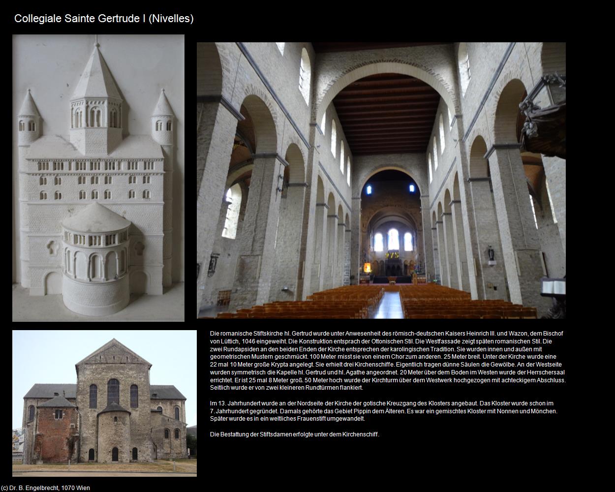 Collegiale Sainte Gertrude I (Nivelles/Nijvel) in Kulturatlas-BELGIEN