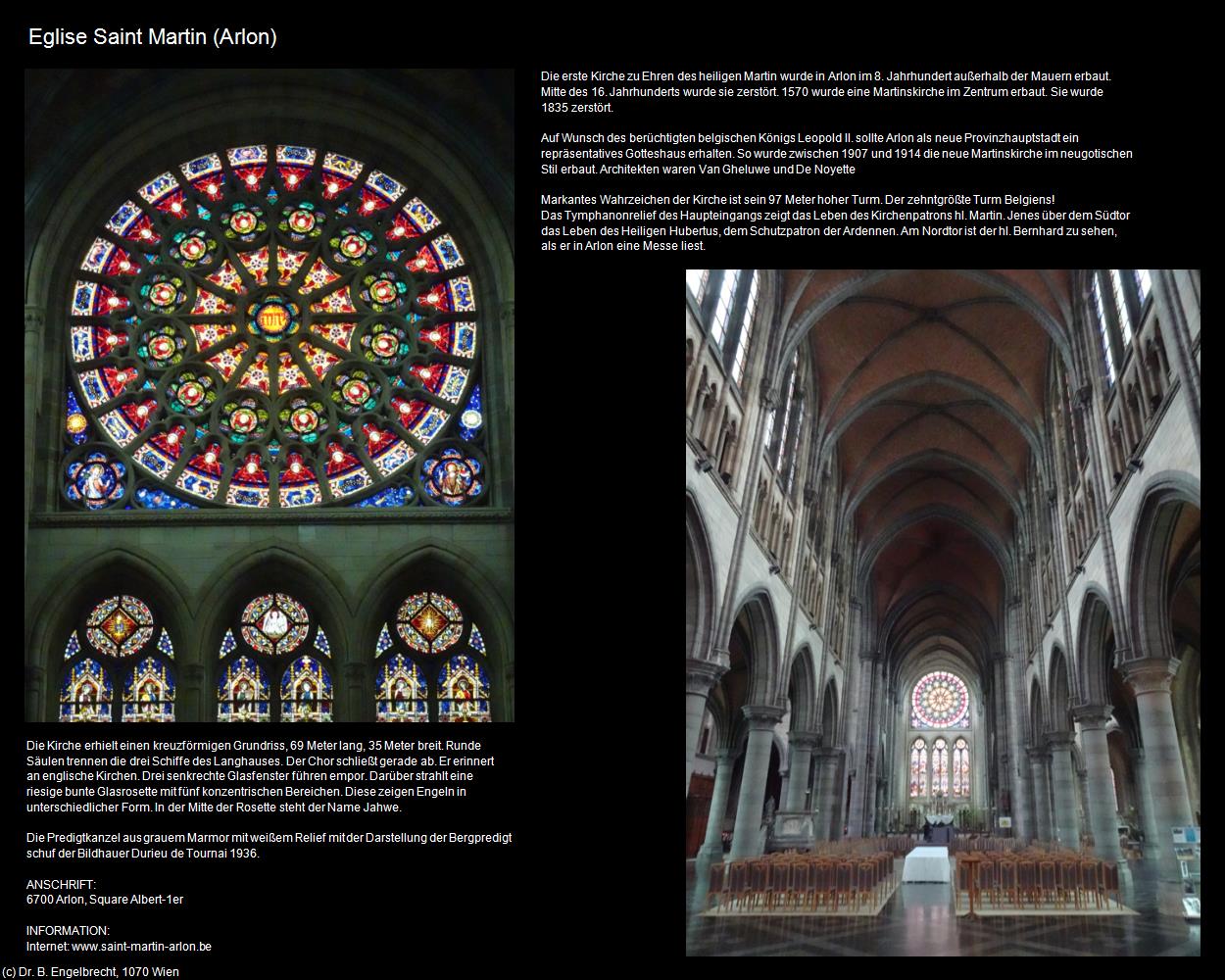 Eglise Saint Martin (Arlon/Arel) in Kulturatlas-BELGIEN