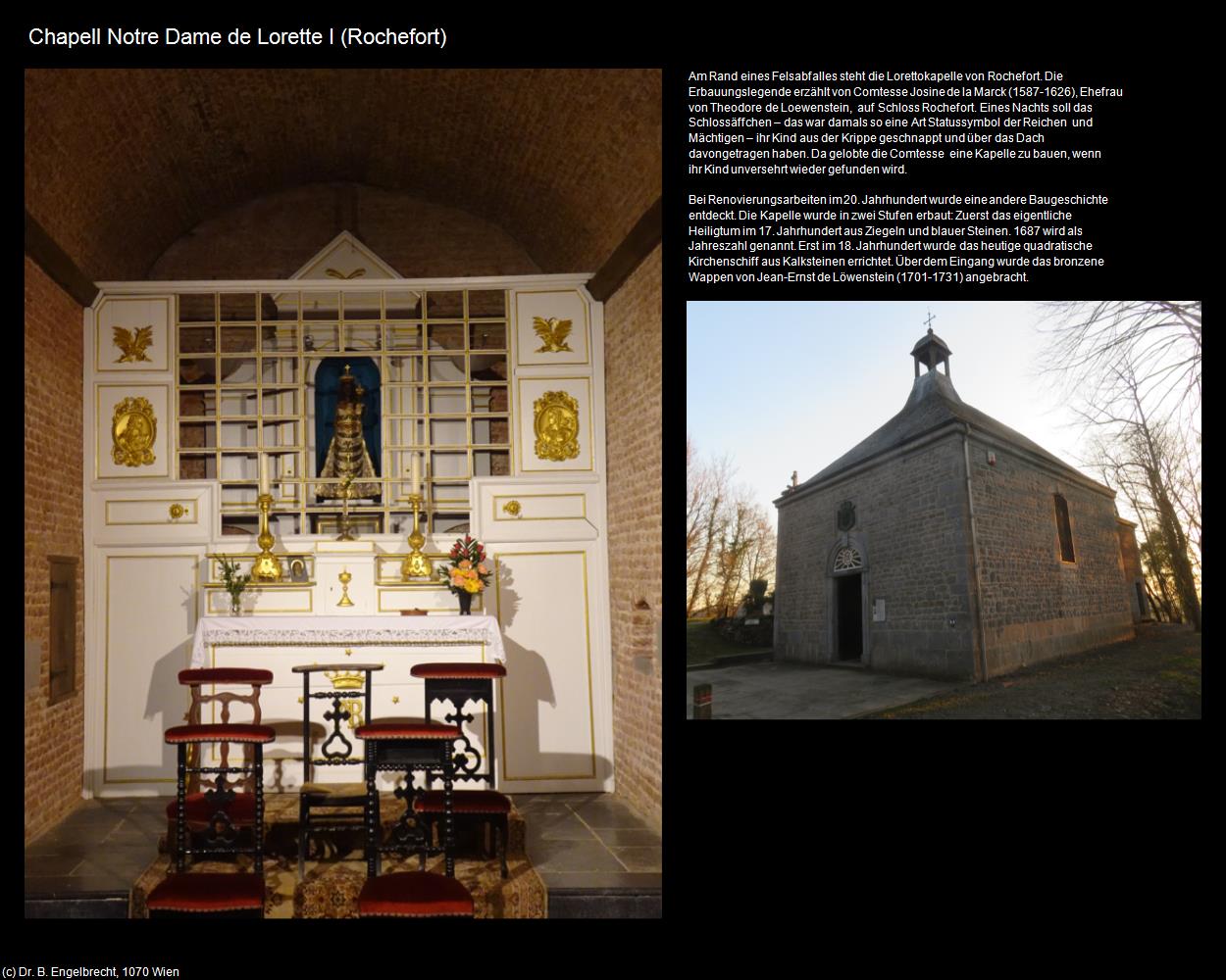 Chapell Notre Dame de Lorette I (Rochefort) in Kulturatlas-BELGIEN