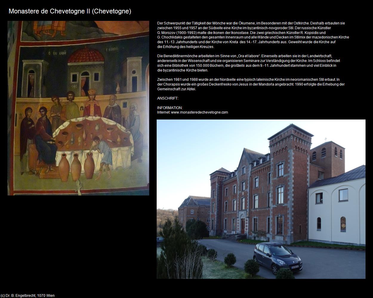 Monastere de Chevetogne II (Chevetogne) in Kulturatlas-BELGIEN