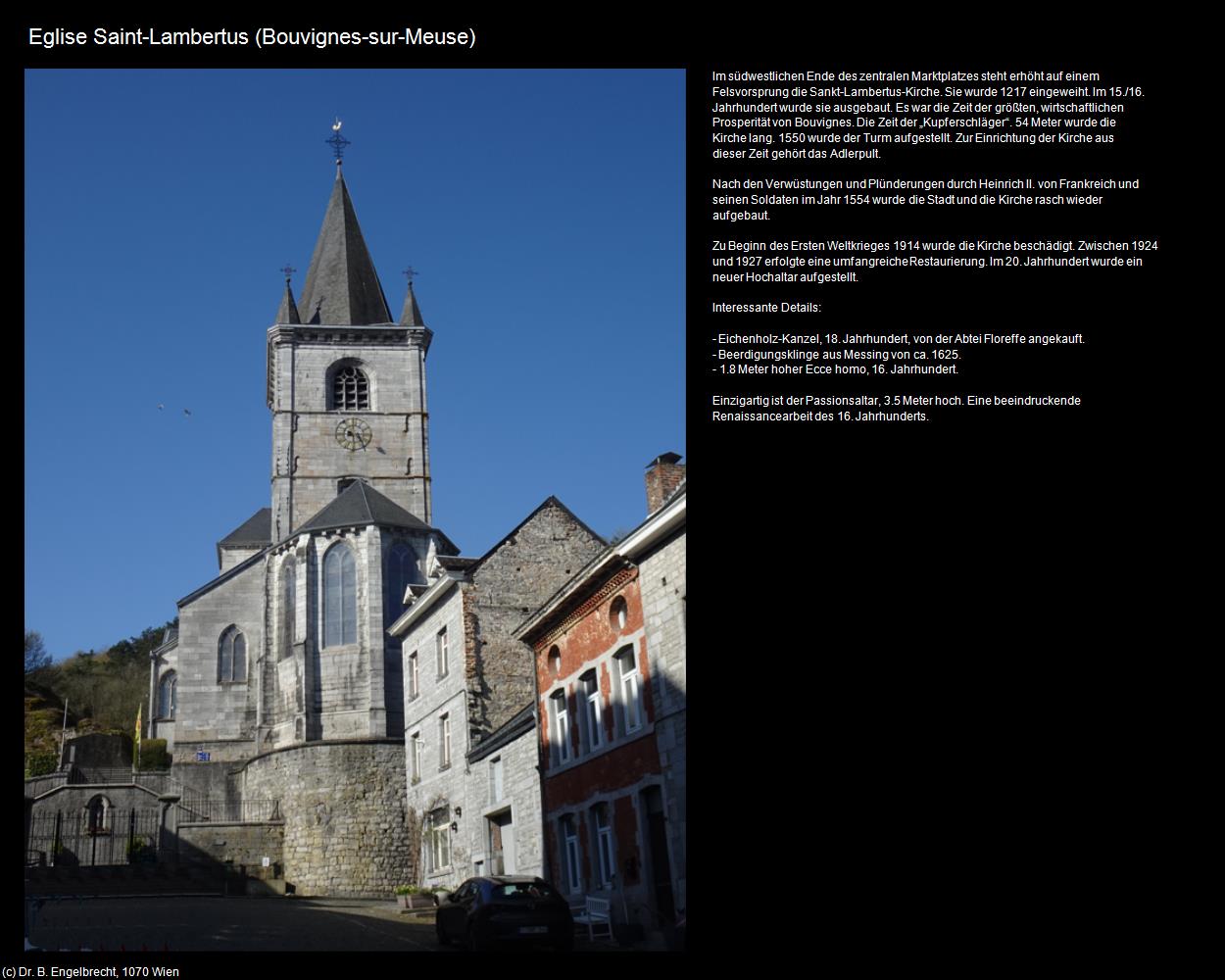 Eglise St. Lambertus (Bouvignes-sur-Meuse) in Kulturatlas-BELGIEN