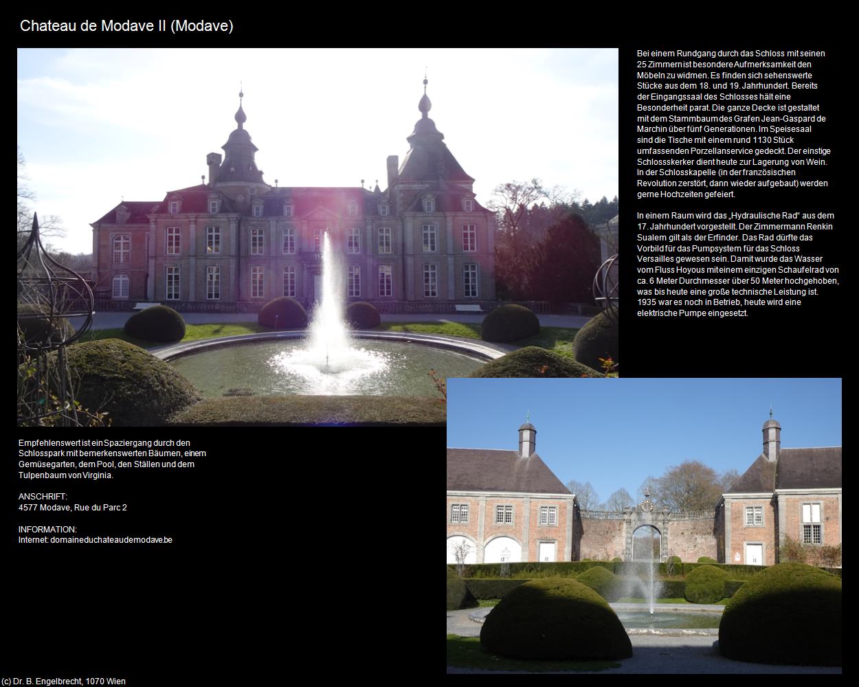 Chateau de Modave II (Modave) in Kulturatlas-BELGIEN