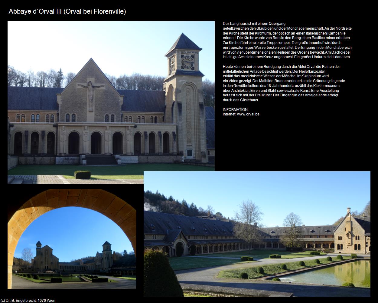 Abbaye d‘Orval III (Orval bei Florenville) in Kulturatlas-BELGIEN