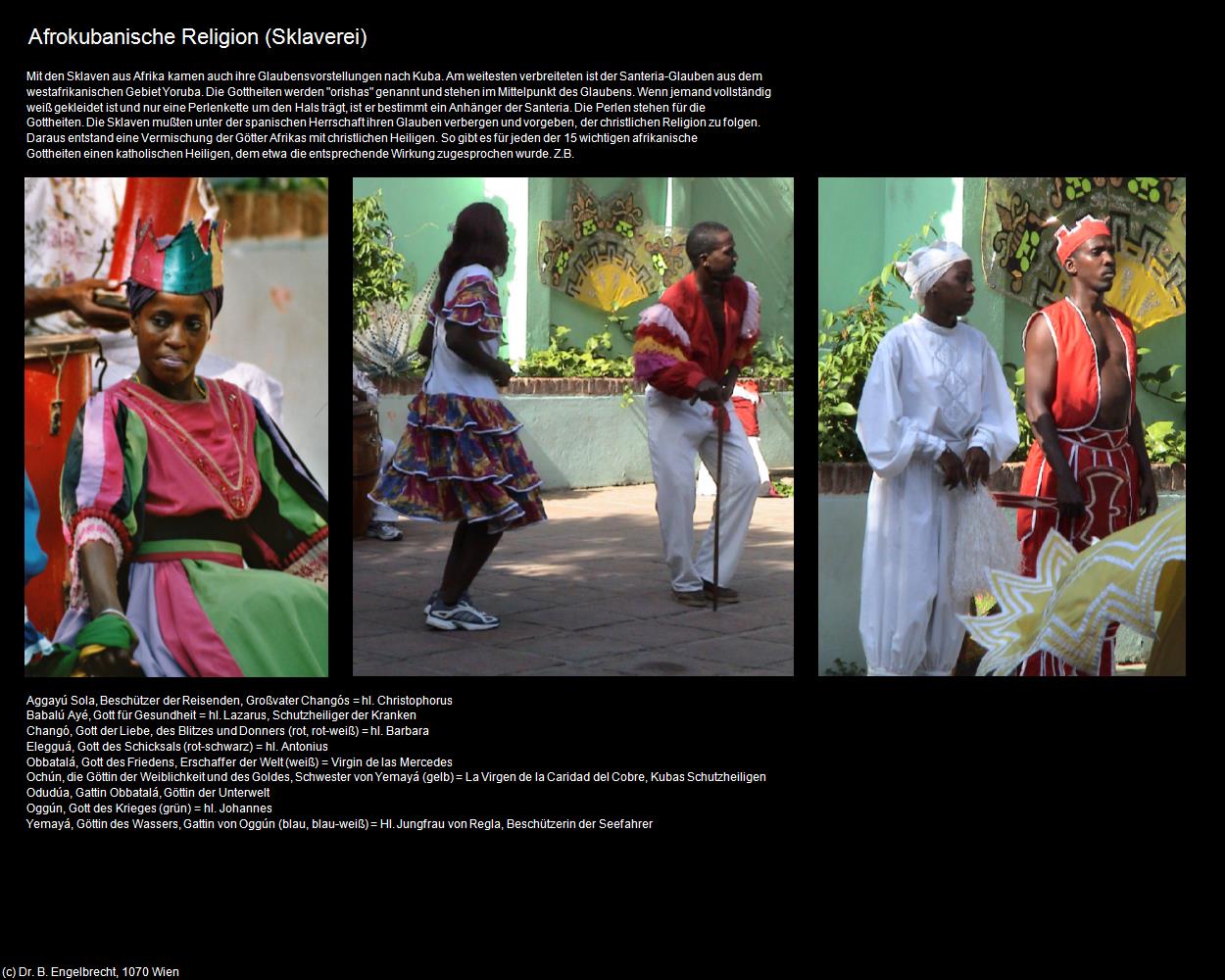 Afrokubanische Religion (SKLAVEREI) in KUBA
