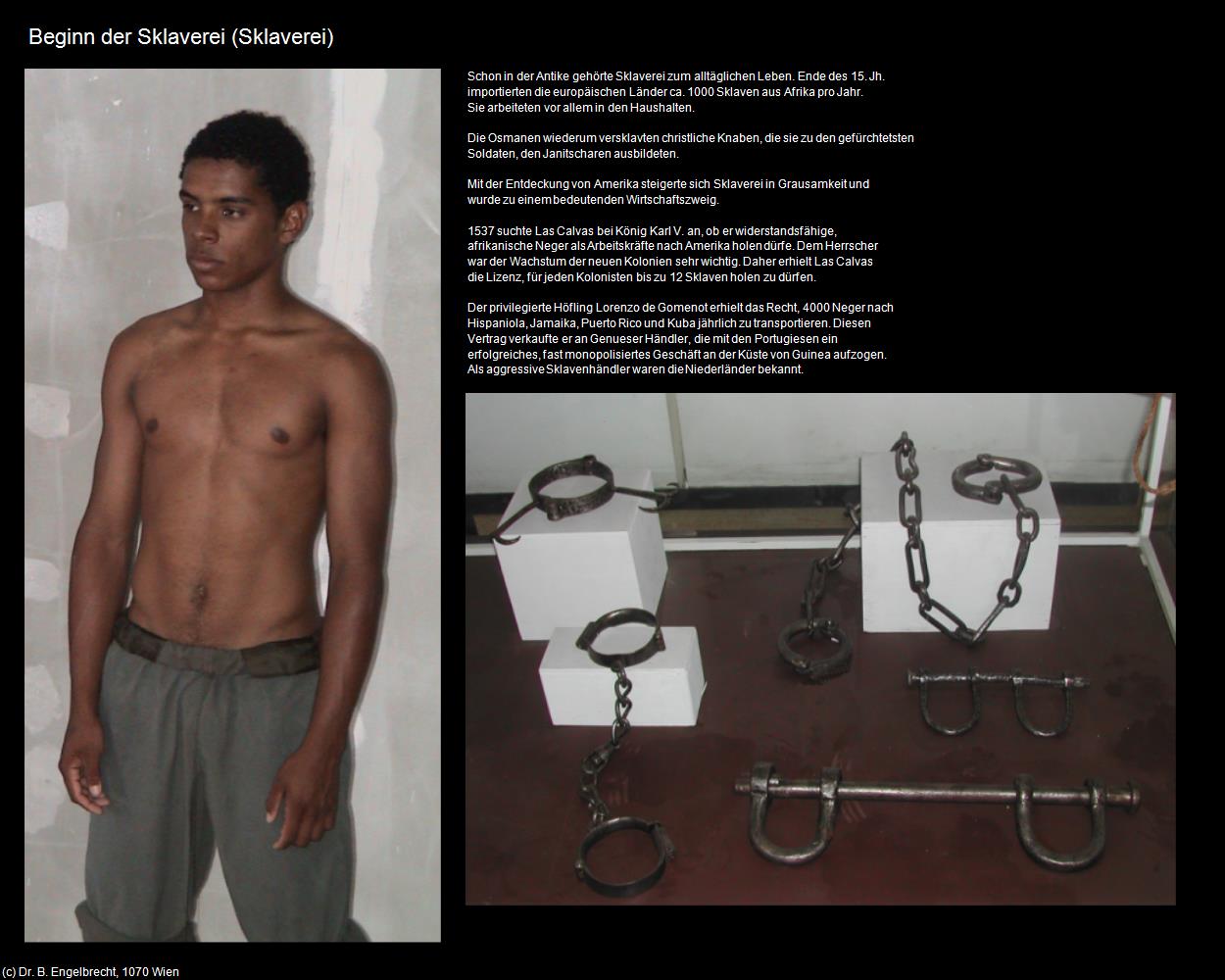 Beginn der Sklaverei (SKLAVEREI) in KUBA