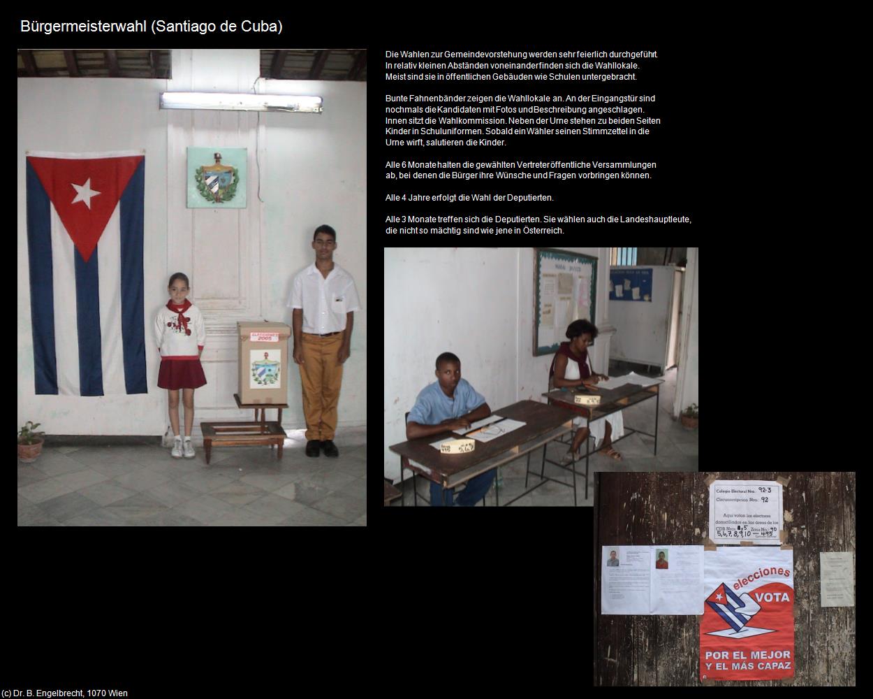Bürgermeisterwahl (Santiago de Cuba) in KUBA