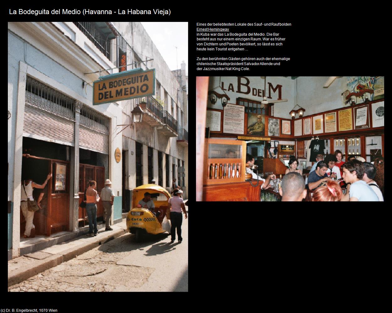 La Bodeguita del Medio (Havanna/La Habana) in KUBA(c)B.Engelbrecht